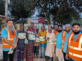 নিরাপদ সড়ক দিবস উপলক্ষে সচেতনতামূলক প্রচারাভিযান